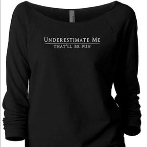 Comfortable Black new with tags thread tank